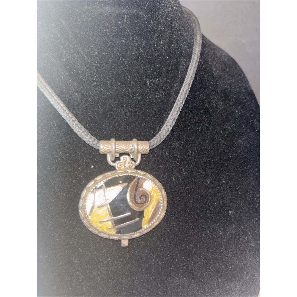 Chicos Enamel Vintage Chocker Necklace